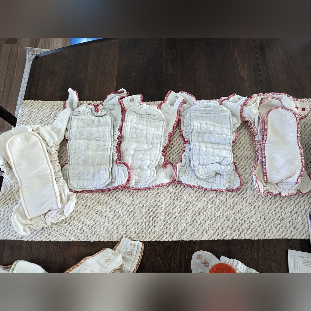 Medium Workhorse cloth diaper lot